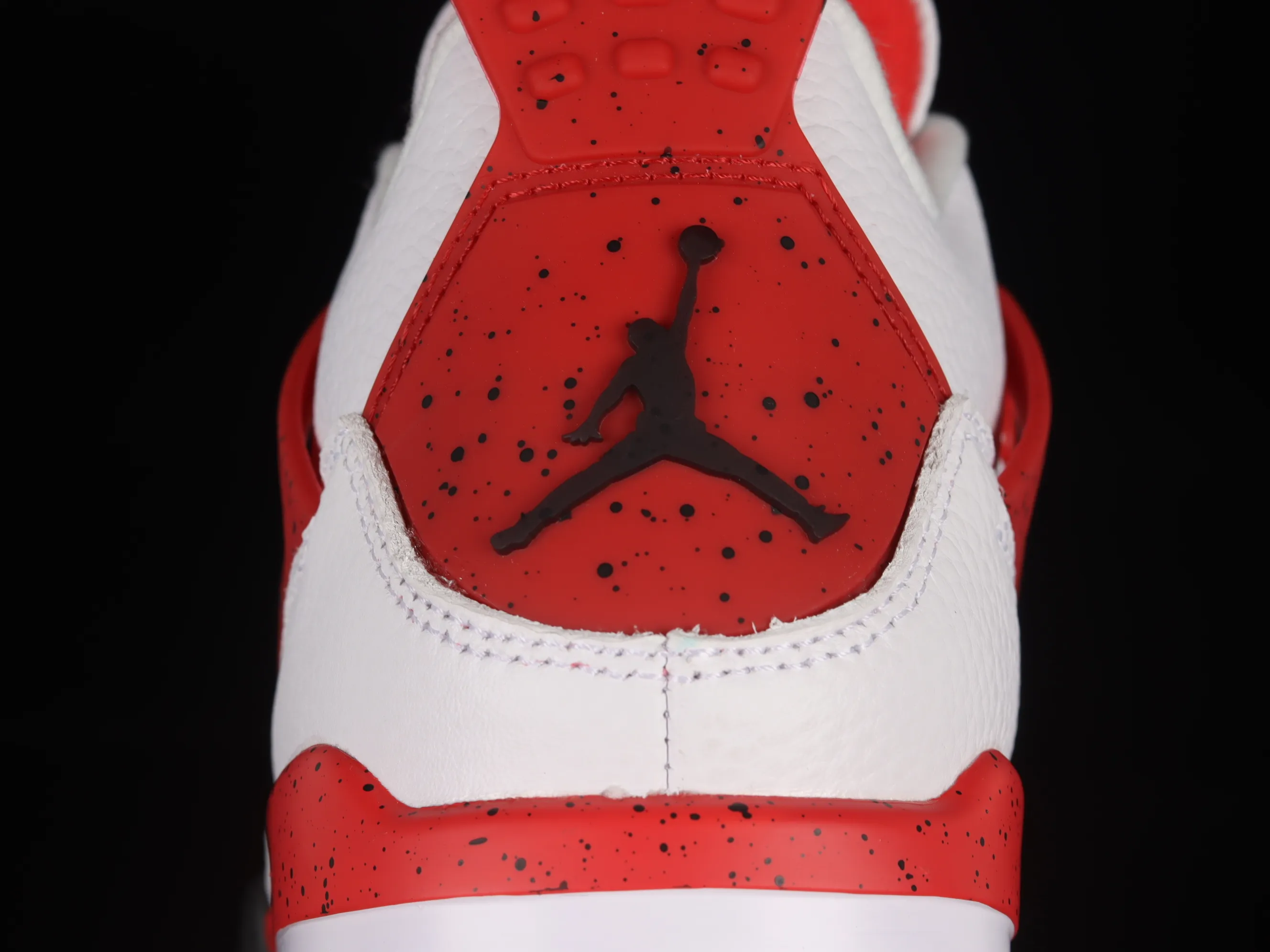 All categories Air Jordan Jordan series basketball shoes Air Jordan 4 Air Jordan 4 Red "Cement" AJ4 Joe 4 red cement reverse flame red DH6927-161